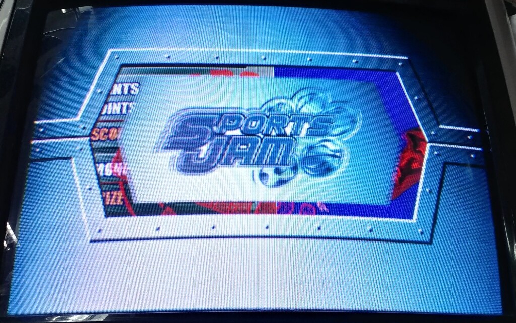 Sports Jam Naomi GD Soft Kit Sega Arcade Video Game