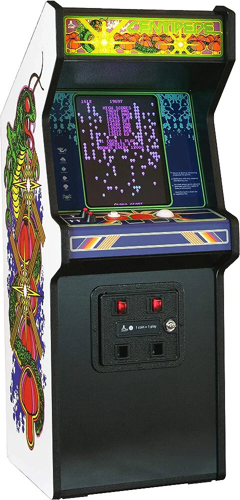 New Wave Toys Replicade Atari Centipede 1/6 Scale Arcade Game 100% Brand New NIB
