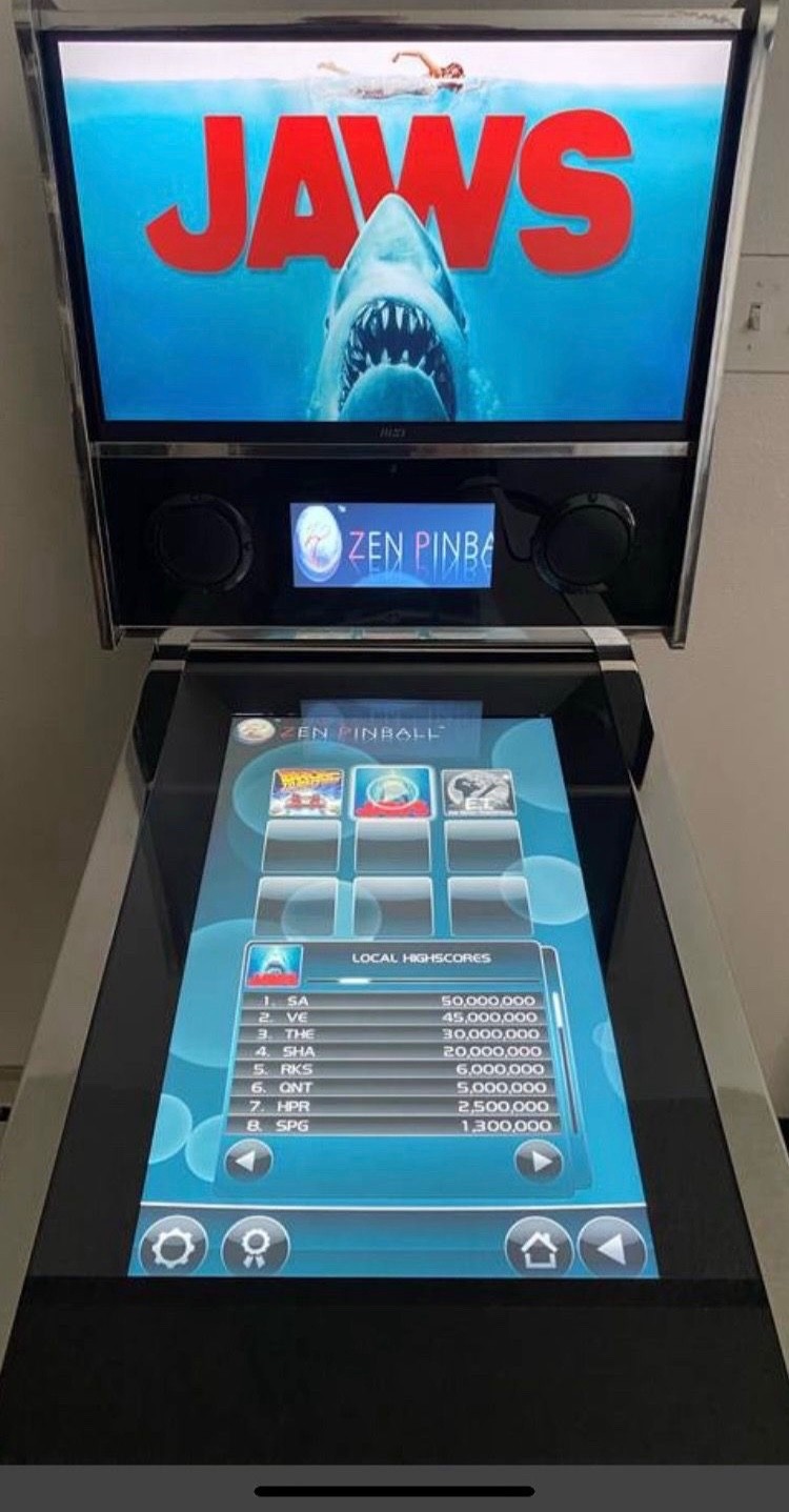 Arcade 1Up Star Wars Virtual Pinball w 85+ Tables and Active Back-glass