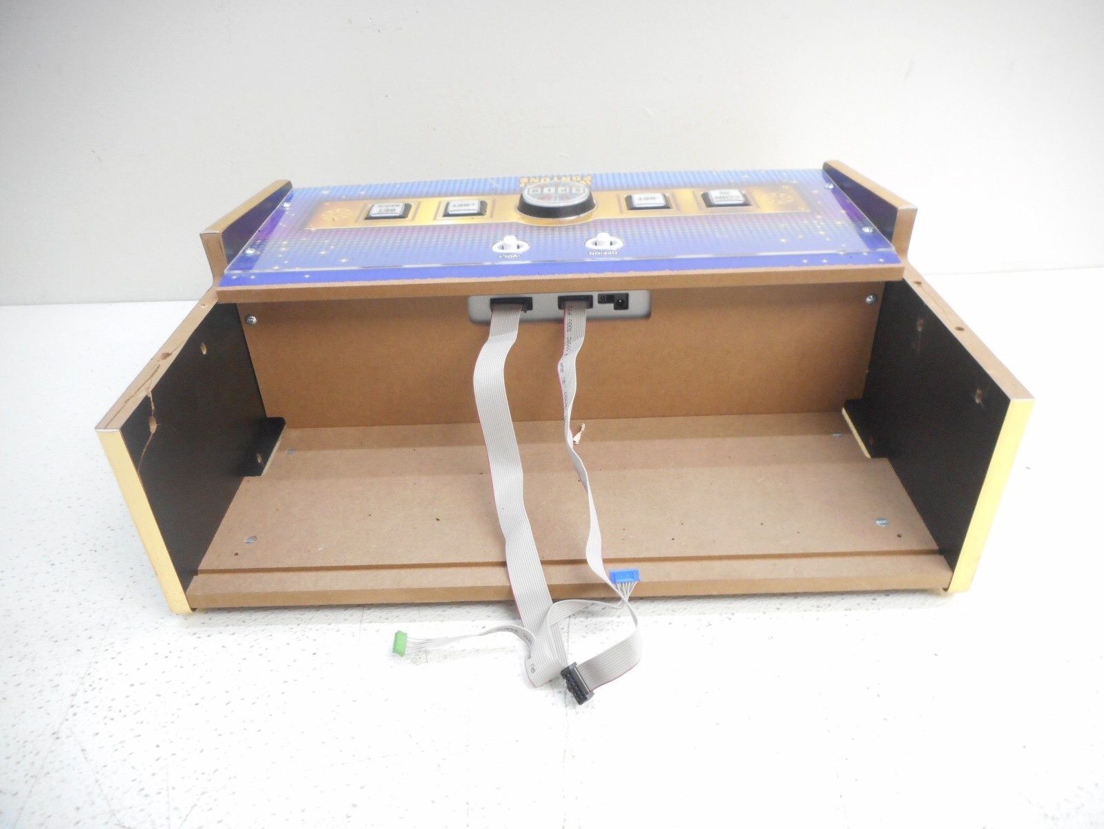 Arcade1Up Wheel of Fortune Casinocade Deluxe, Control Deck W/ Protective ONLY