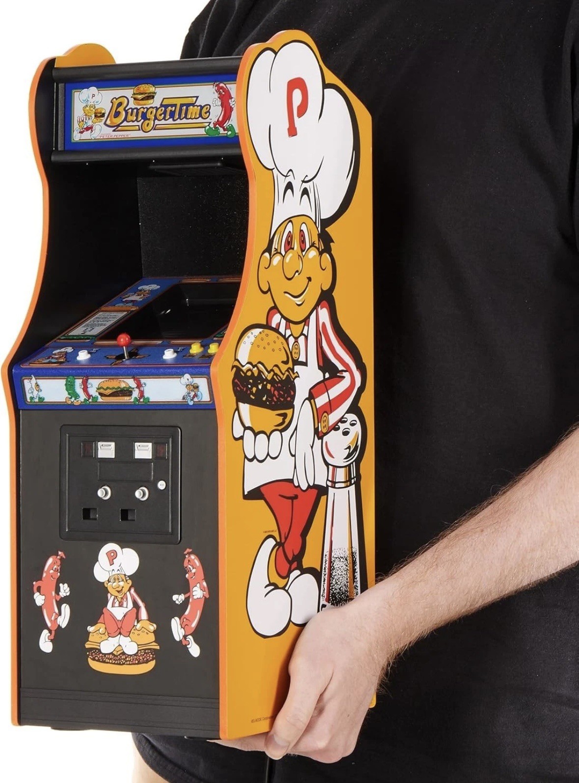 NEW/SEALED Numskull Quarter Arcades Burger Time Collector’s Edition Mini Arcade