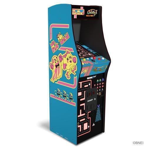 Arcade1Up Ms. PAC-MAN GALAGA Class of ’81 Deluxe Arcade Game 12 Games 17” Screen