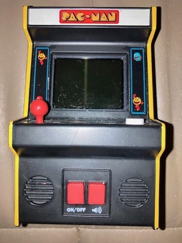 Basic Fun Cabinet Look Classic Pac-Man Mini Arcade Retro Game Bandai Namco 5 3/4