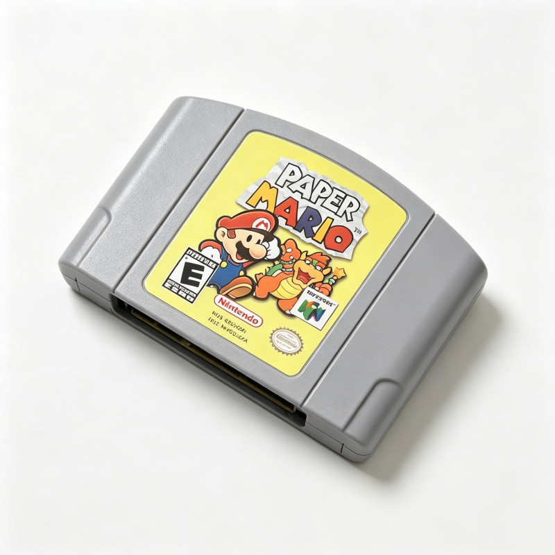 Paper Mario for Nintendo 64 N64 Video Game Cartridge Only Tested