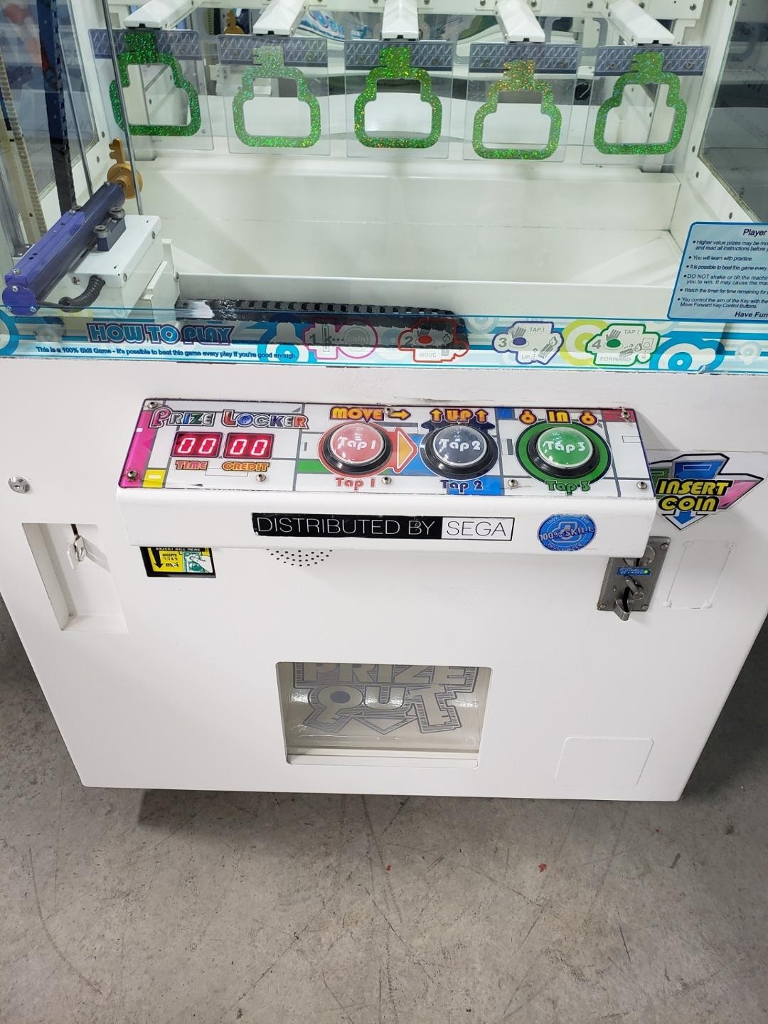 Prize Locker by Sega COIN-OP Arcade Game