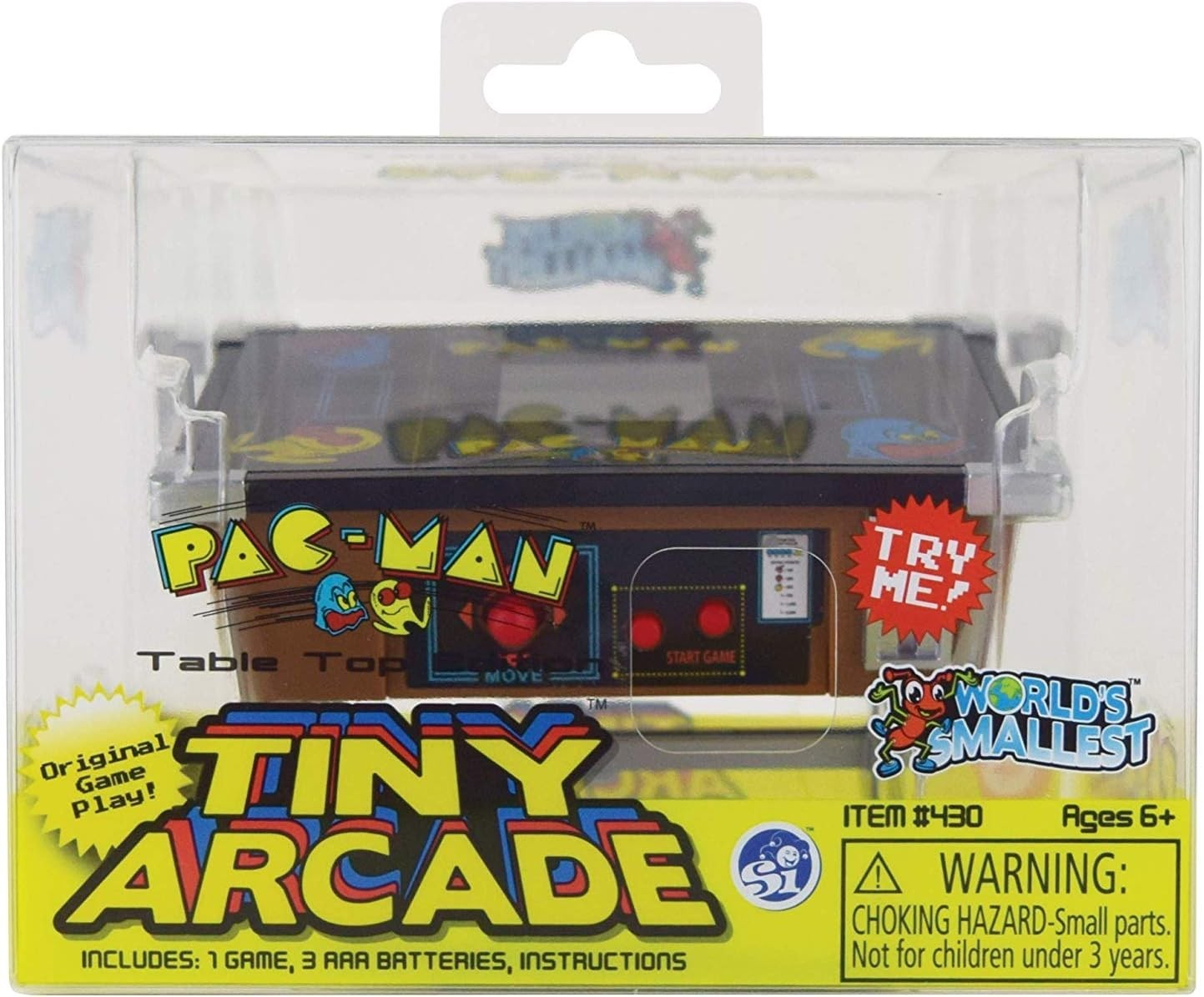 Compact Tabletop Arcade Game 4 x 3 x 2 Inches Ideal Gift for Gamers Ages 8 Plus