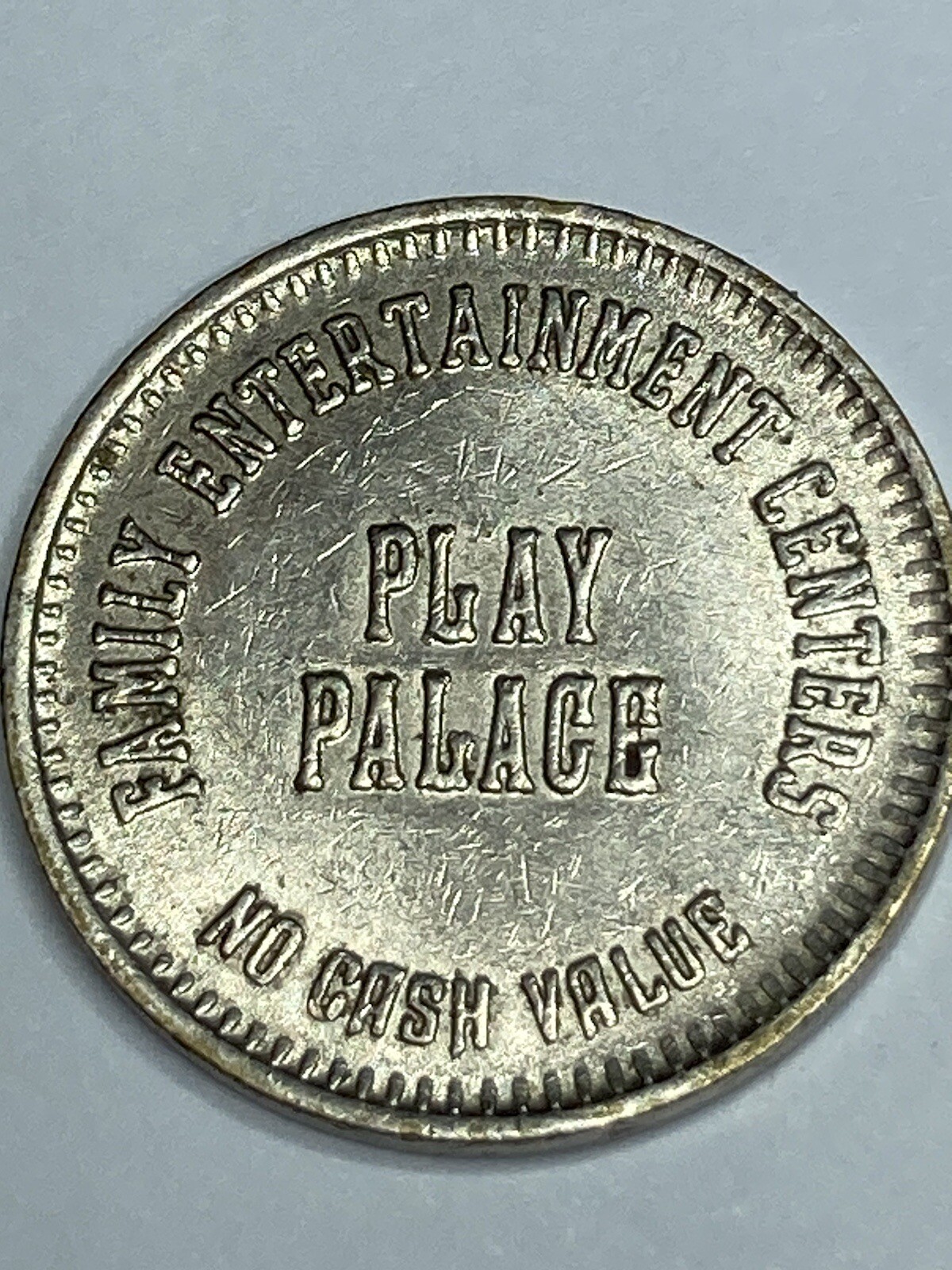 Play Palace Close Encounters of The Fun Kind Elkhart Indiana Arcade Token #rb1