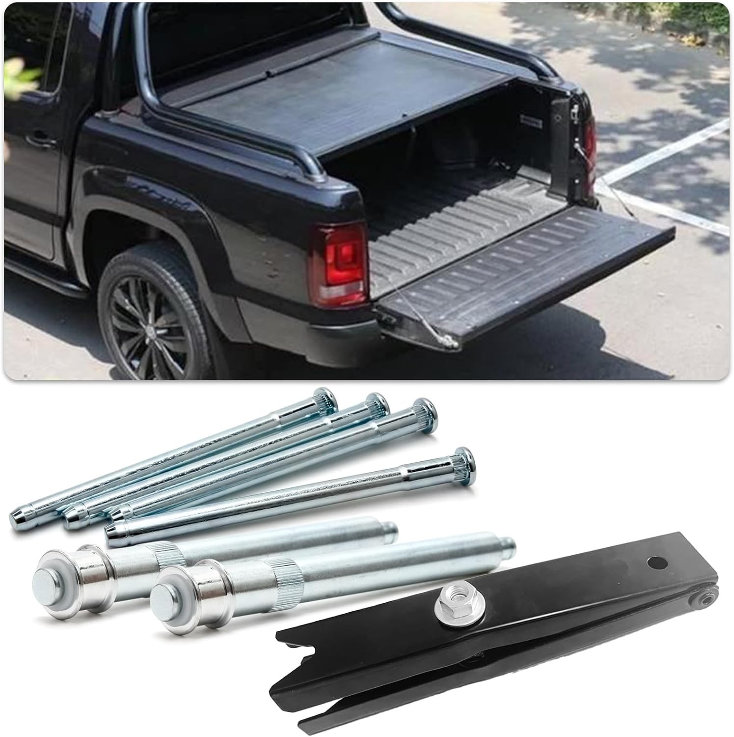 Complete Door Hinge Roller Pin & Bushing Kit for 1988-1999 Chevy/GMC Trucks