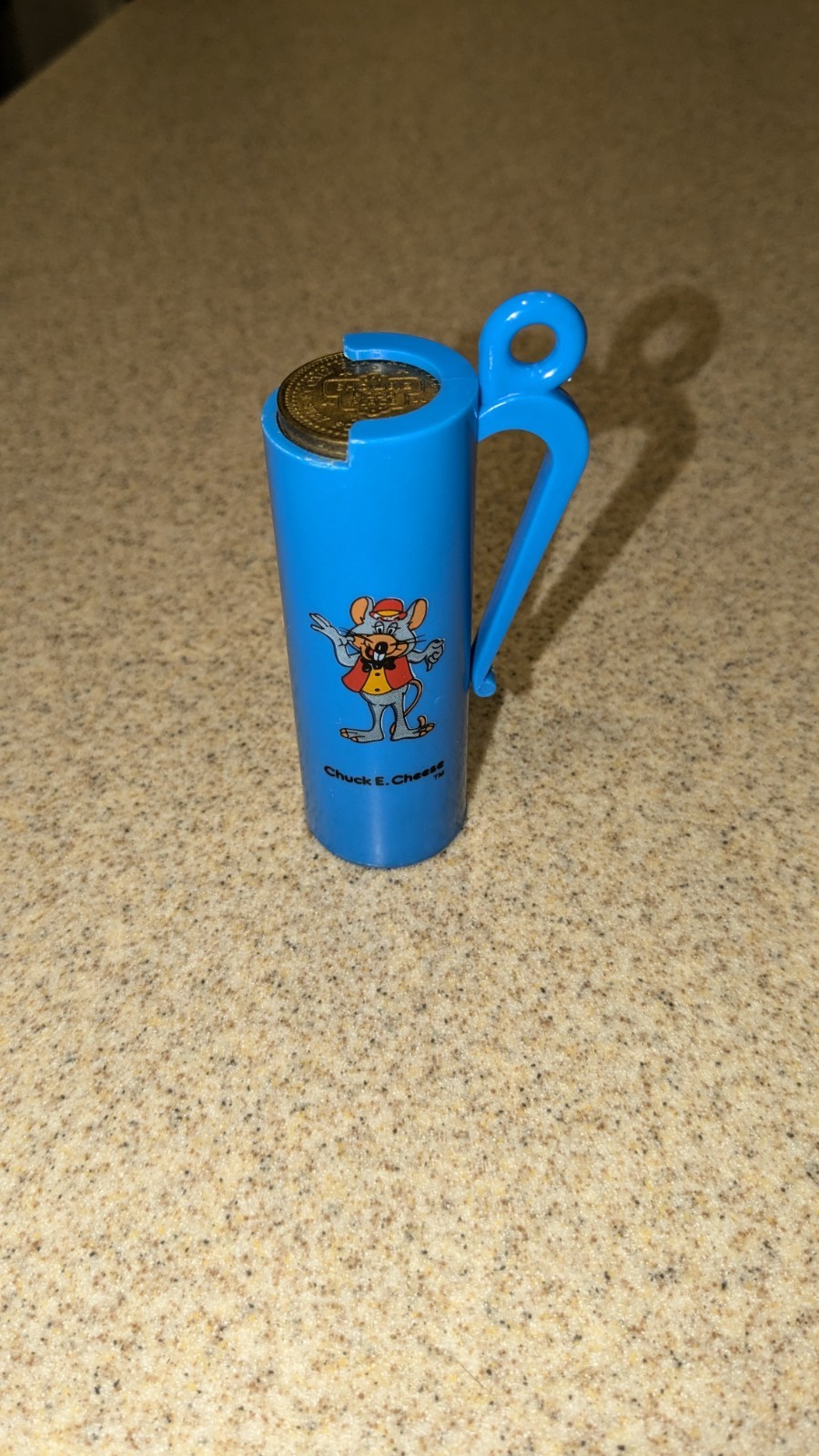1980s Showbiz Pizza Time 1986 Token Coin Dispenser Billy Bob VINTAGE