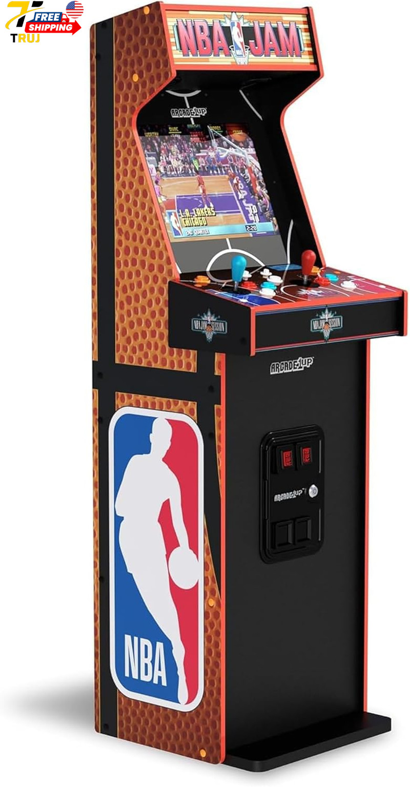 2 Player Home Arcade Machine Over 5-Foot Cabinet with Online Multiplayer Light-U