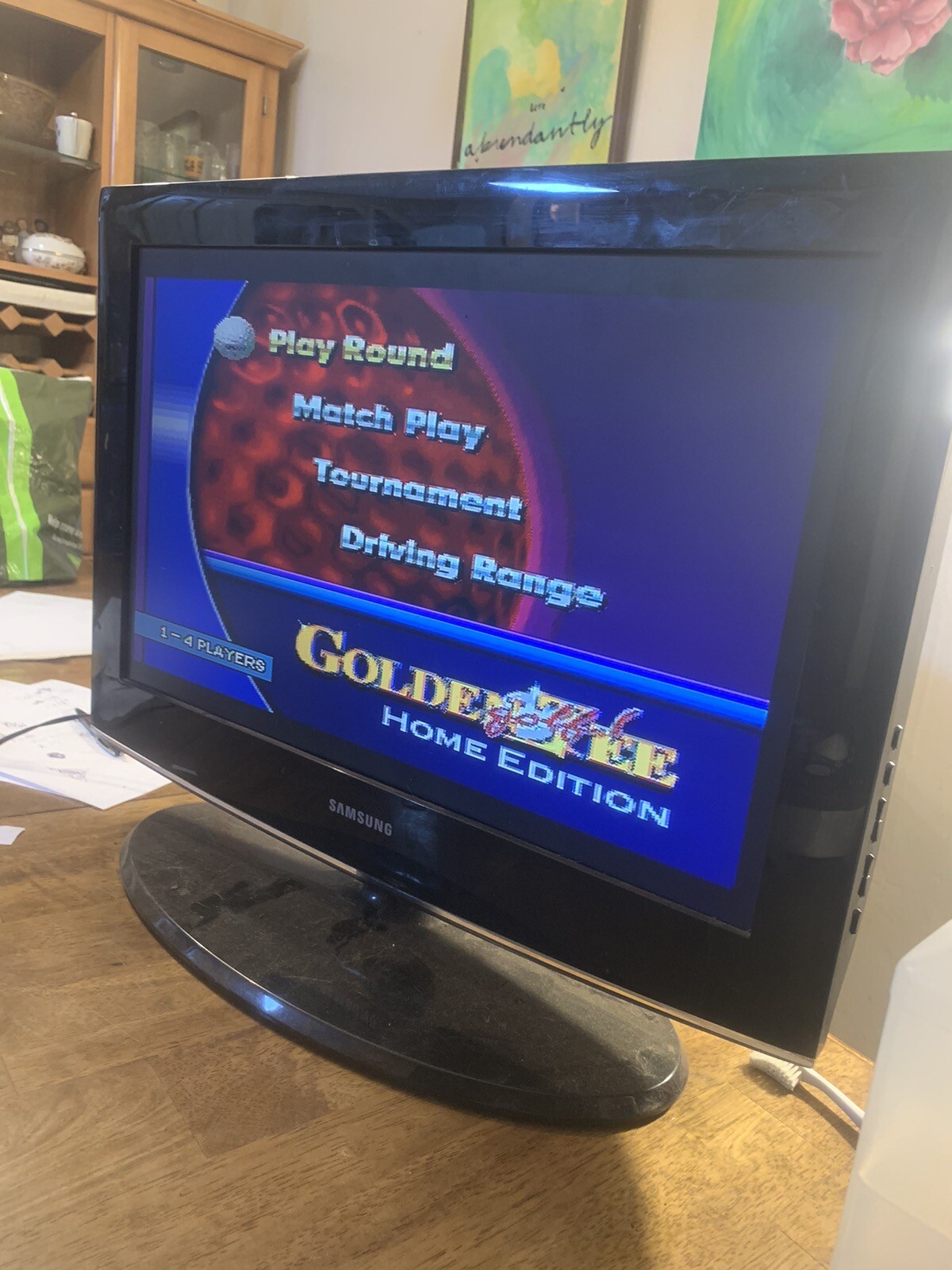 Radica Golden Tee Golf Home Edition Plug and Play TV Video Game Tested and Works