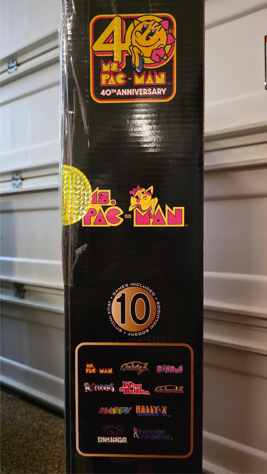 Arcade1up Ms PacMan Special 40th Anniversary Edition – New In Box