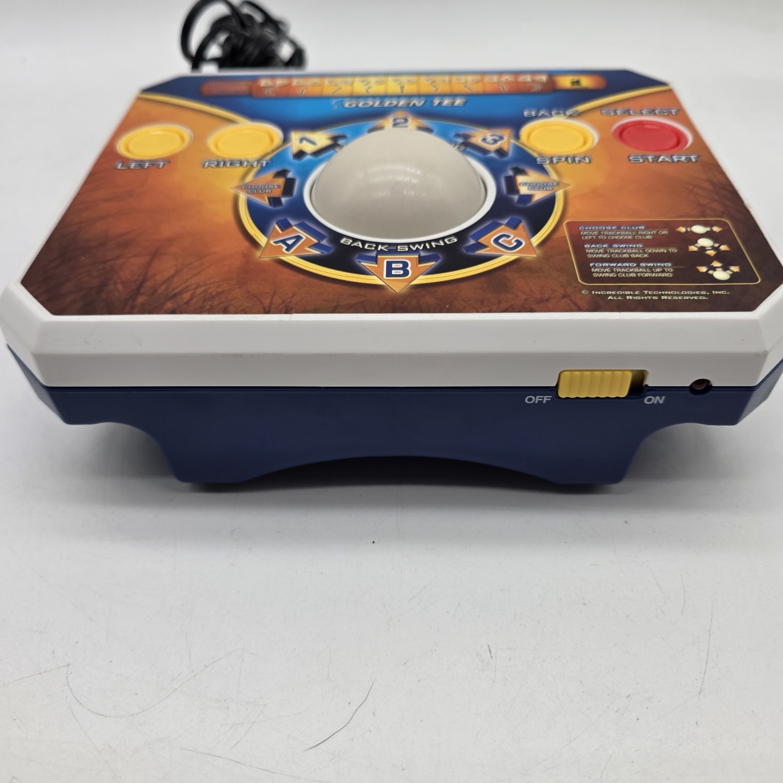 Golden Tee Plug & Play TV Game Jakks Pacific 2011 Golf Arcade Tested