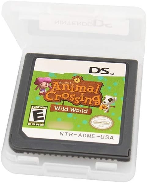 Animal Crossing Wild World DS Game Card for DS 2DS 3DS NDS DSI NDSI XL Lite US