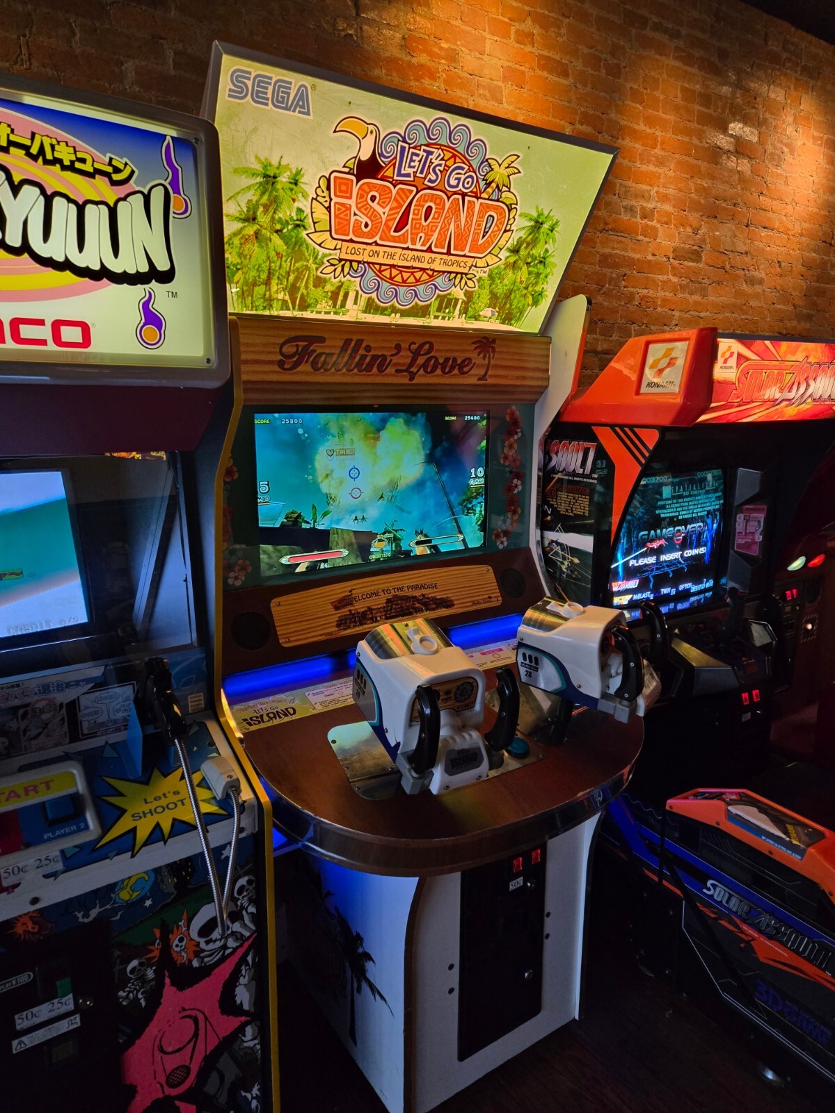 Rare smaller 2010 Sega LET’S GO ISLAND video arcade gun game – FREE SHIPPING
