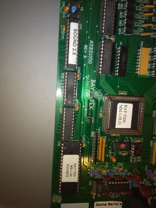 movie stop arcade redemption main pcb working #1