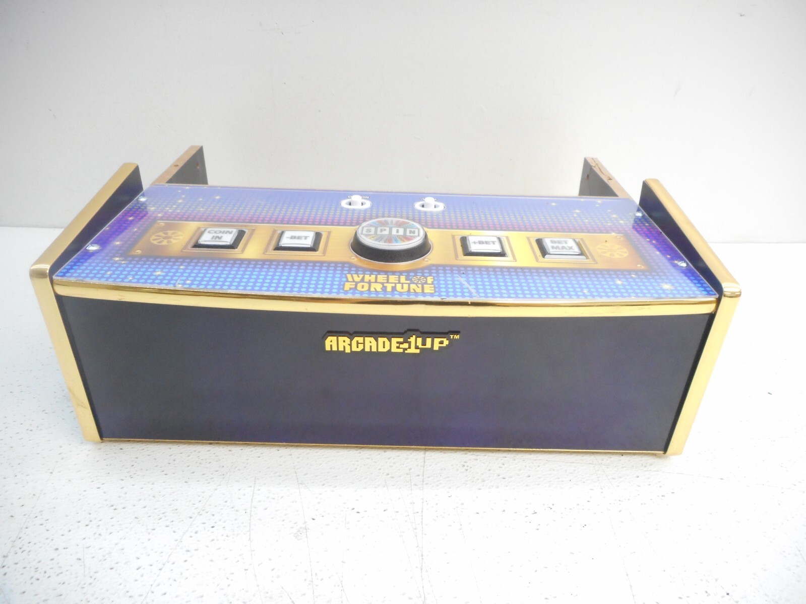 Arcade1Up Wheel of Fortune Casinocade Deluxe, Control Deck W/ Protective ONLY