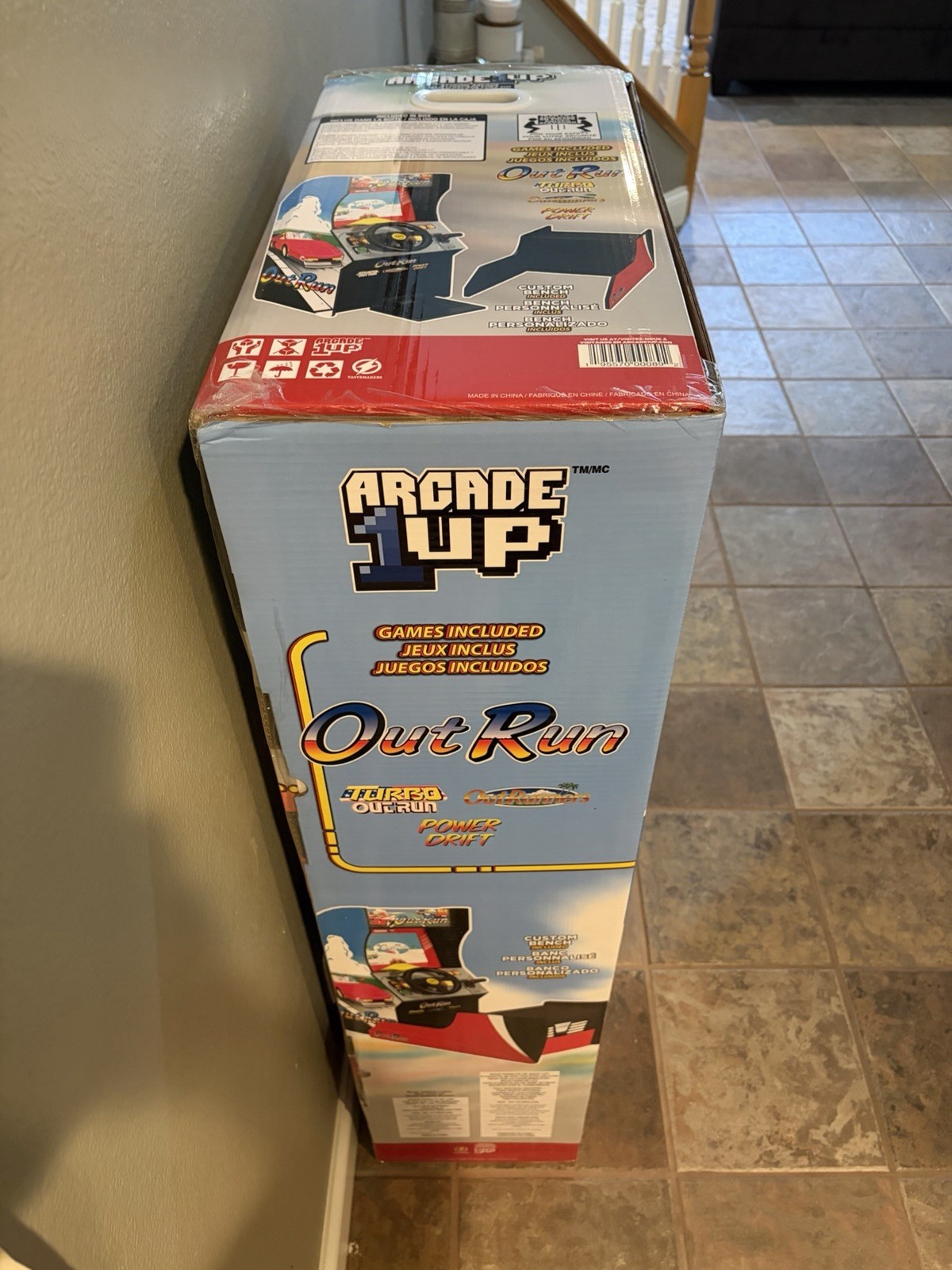 NEW! Arcade1up – OutRun (Sit-down) RARE GOLD SEALED! Arcade 1up Out Run 1up Game