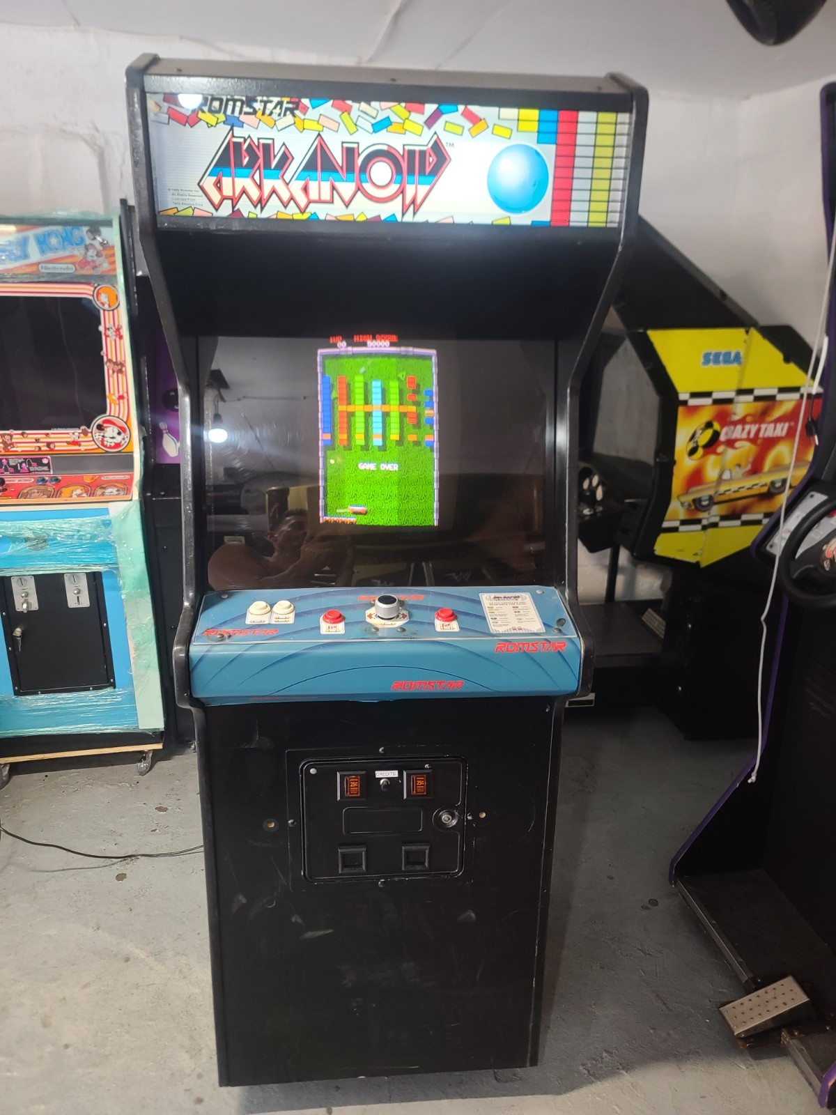 1986 Arkanoid Upright Arcade Game🕹️ – Romstar Licensed – Collector Vault Piece