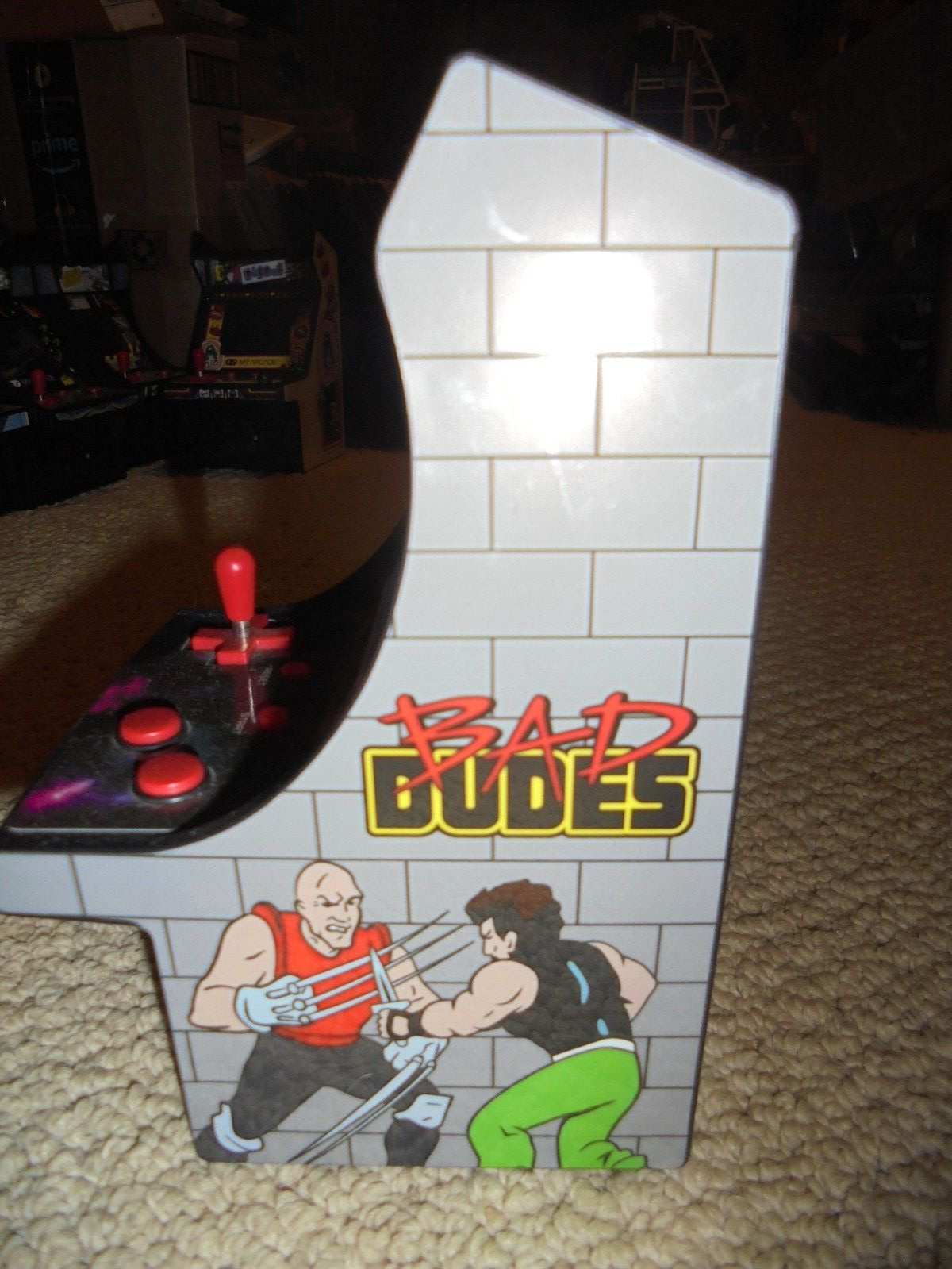 MY ARCADE BAD DUDES MINI HANDHELD GAME~BASIC FUN~NEW WAVE TOYS~NUMSKULL~HTF~L@@K