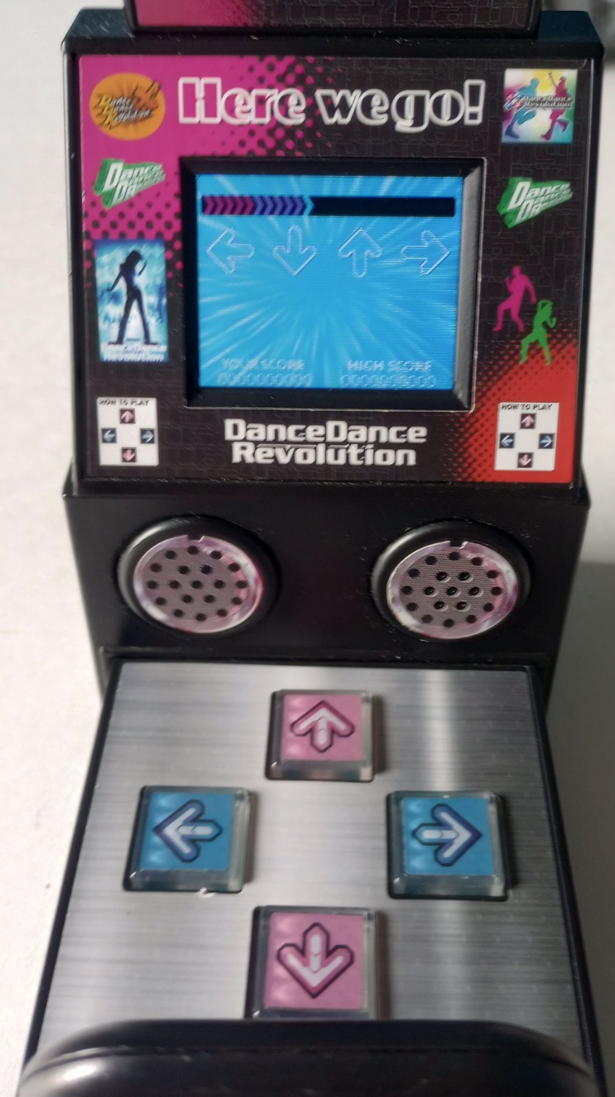 Dance Dance Revolution Mini Boardwalk Arcade Game 2021 Konami tested works