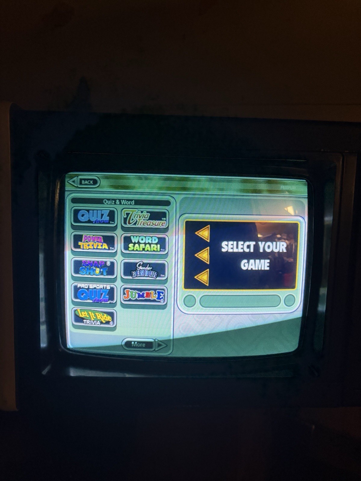 Merit Megatouch Maxx Jade Edition Touchscreen Bartop Arcade Machine