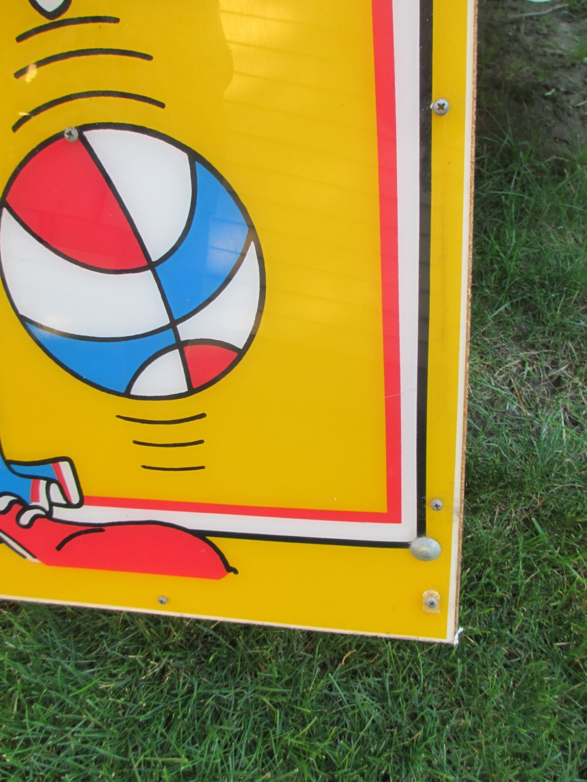 Vintage 1990 BOZO the Clown BASKETBALL ARCADE CARNIVAL MIDWAY GAME Larry Harmon