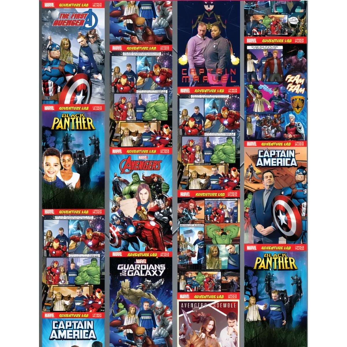 Face Place Marvel Adventure Lab Outdoor Photo Booth