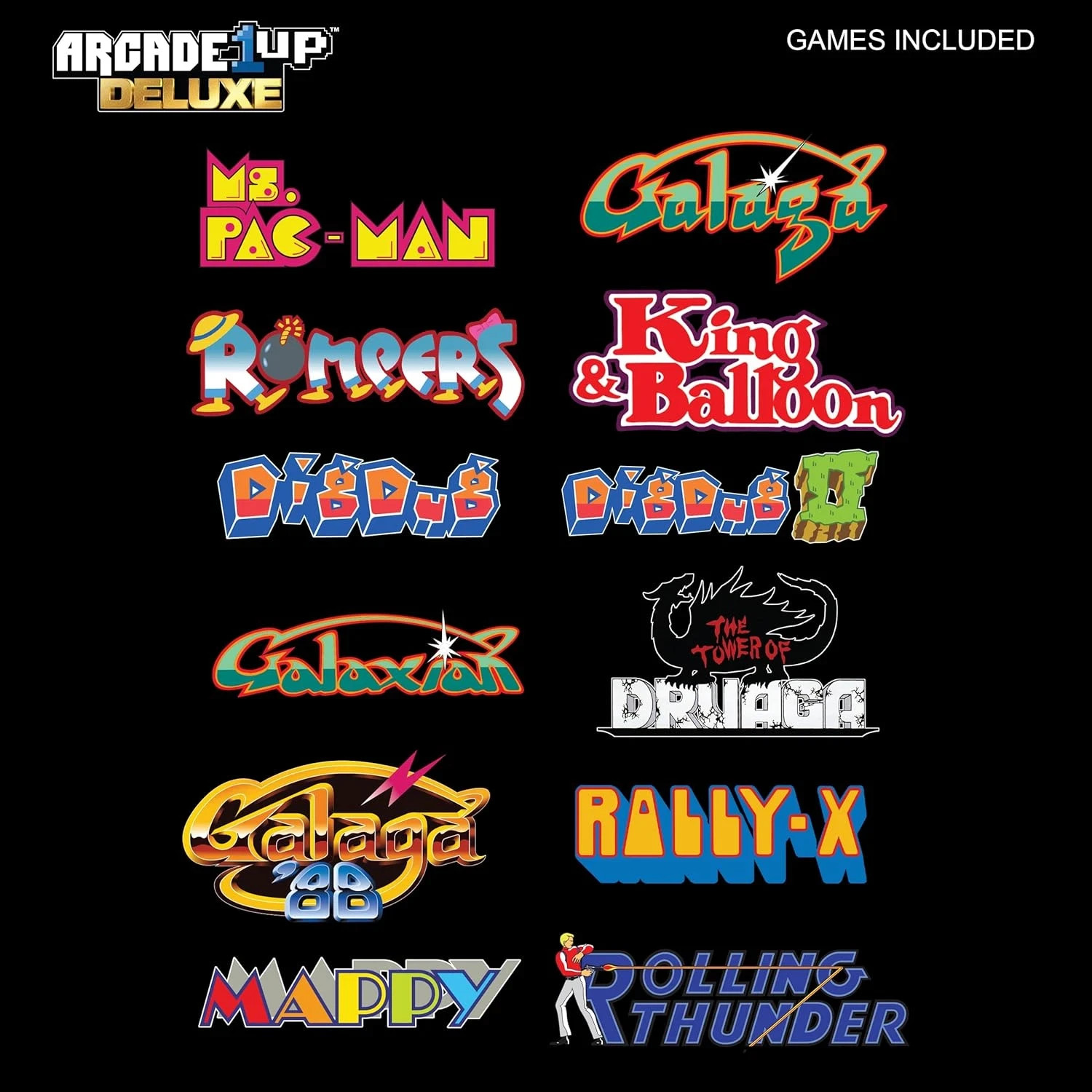 Deluxe 5ft Arcade Machine – 12 Classic Games for Home Fun!