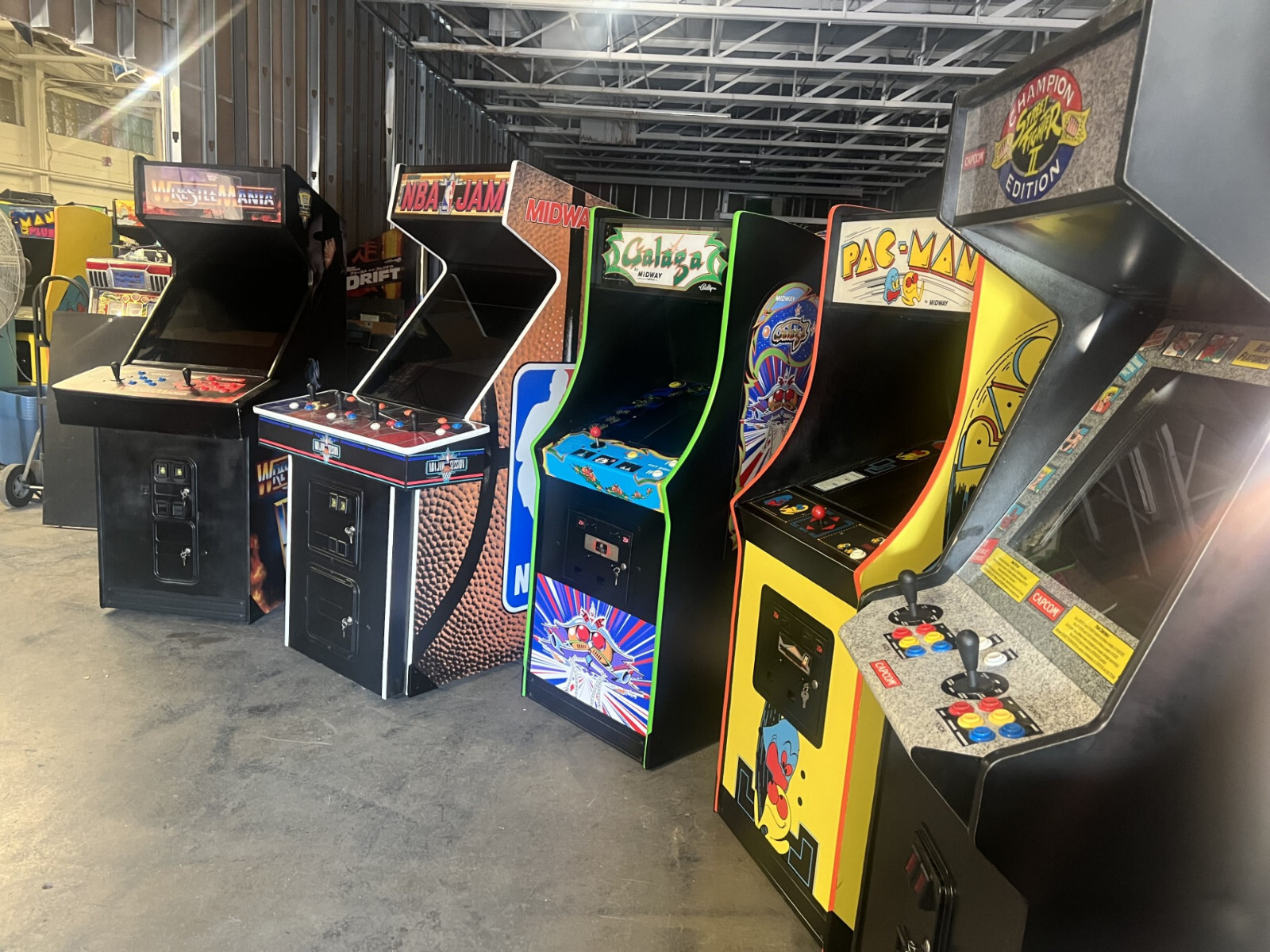ARCADE MACHINE PACKAGE BUNDLE- 10 most popular ARCADE MACHINES – FREE SHIPPING