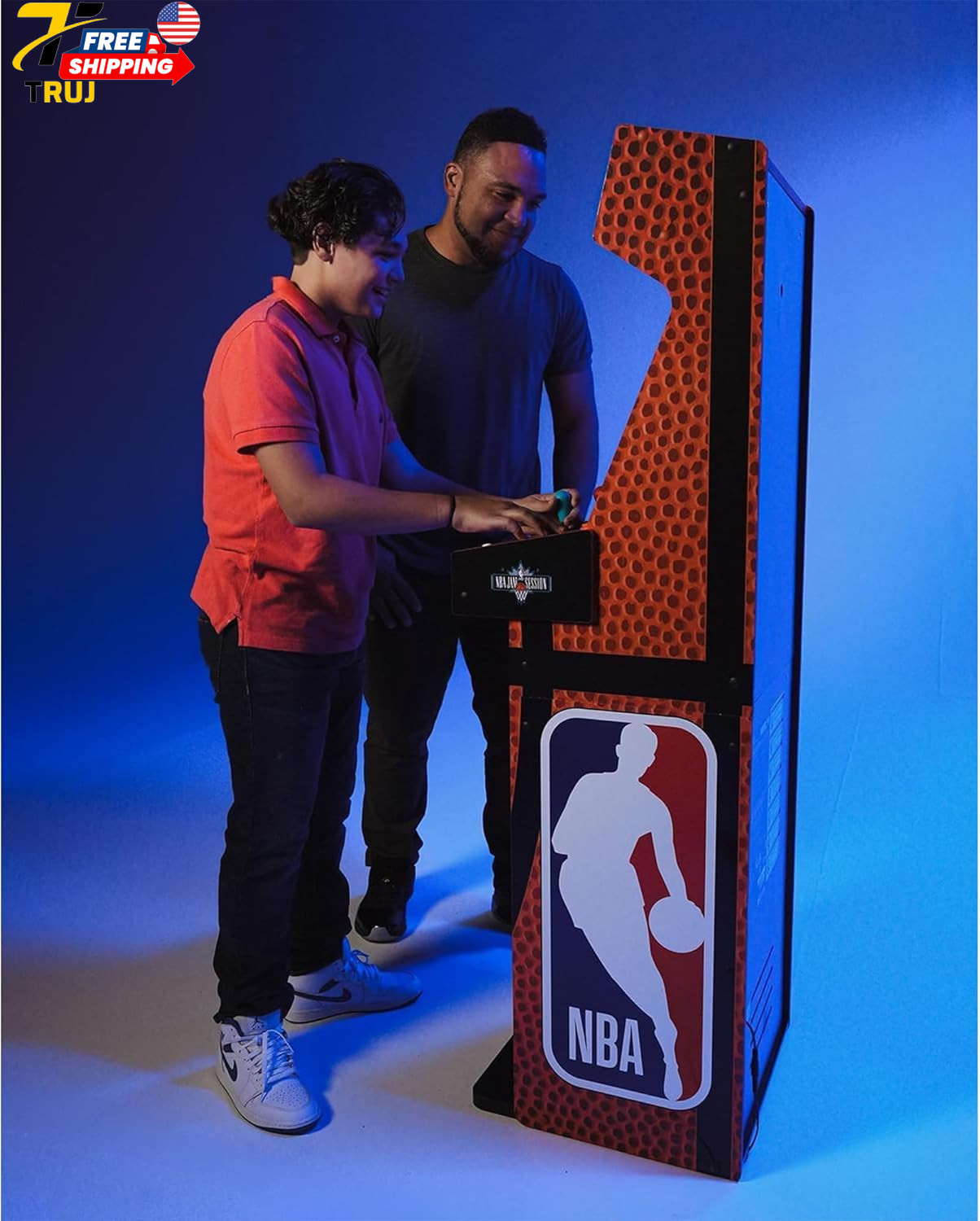 2 Player Home Arcade Machine Over 5-Foot Cabinet with Online Multiplayer Light-U