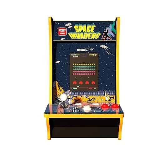 Space Invaders Counter-Cade Countertop Arcade 1up Brand New