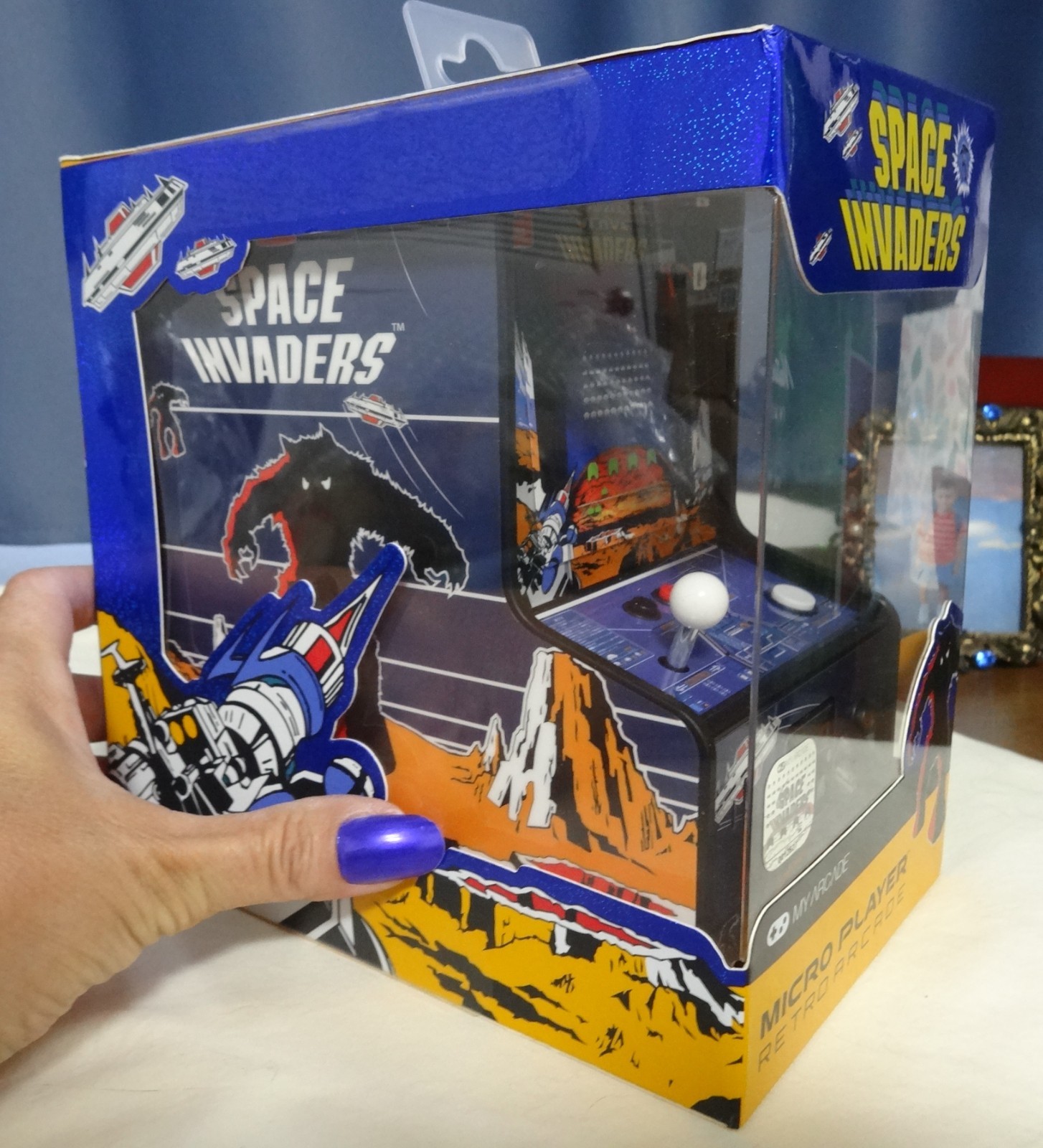 SPACE INVADERS MINI ARCADE MY ARCADE MICRO PLAYER NEW IN BOX