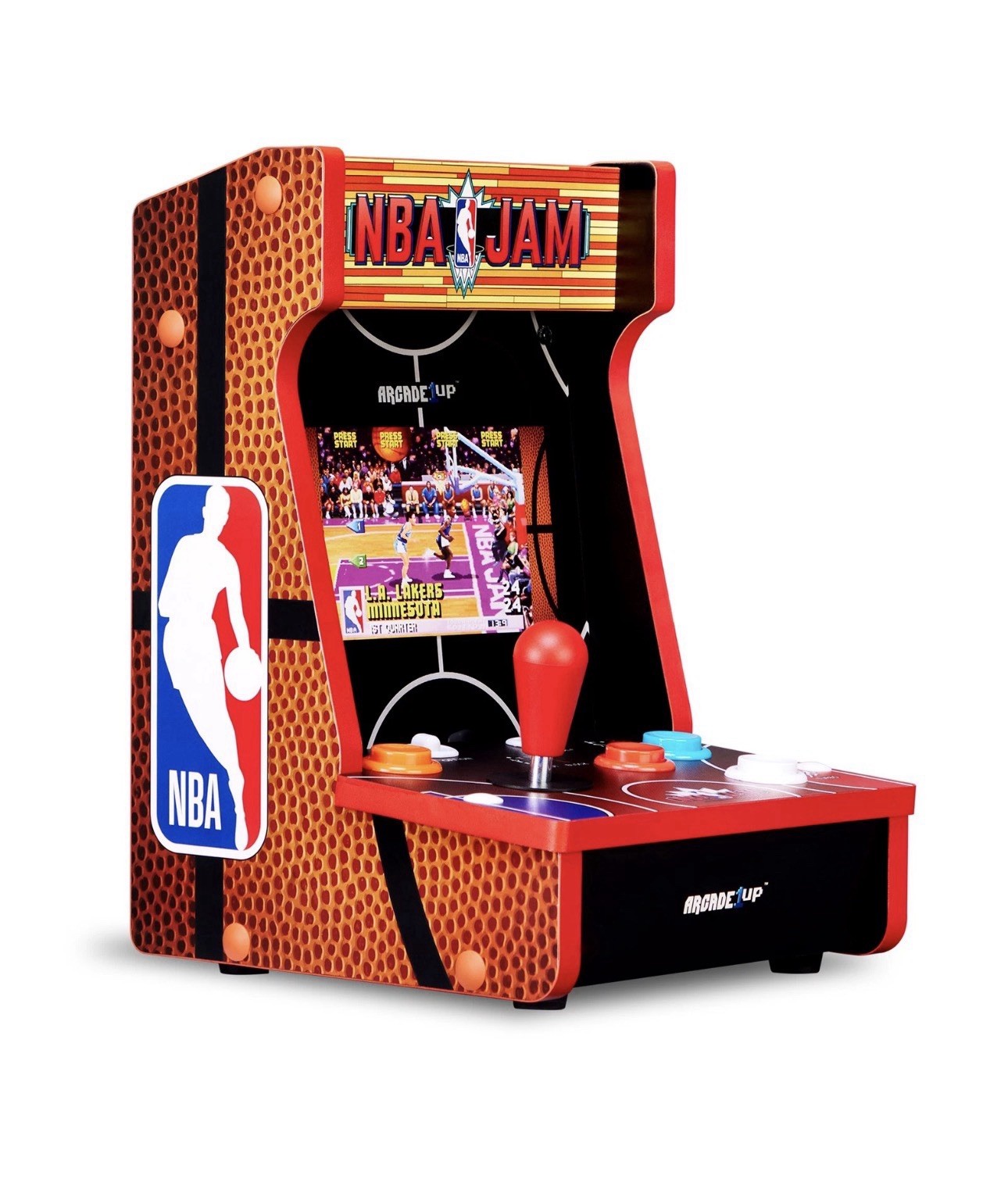 Arcade1Up NBA JAM Countercade Arcade w/3 Games, 7″ LCD Screen (Open Box)
