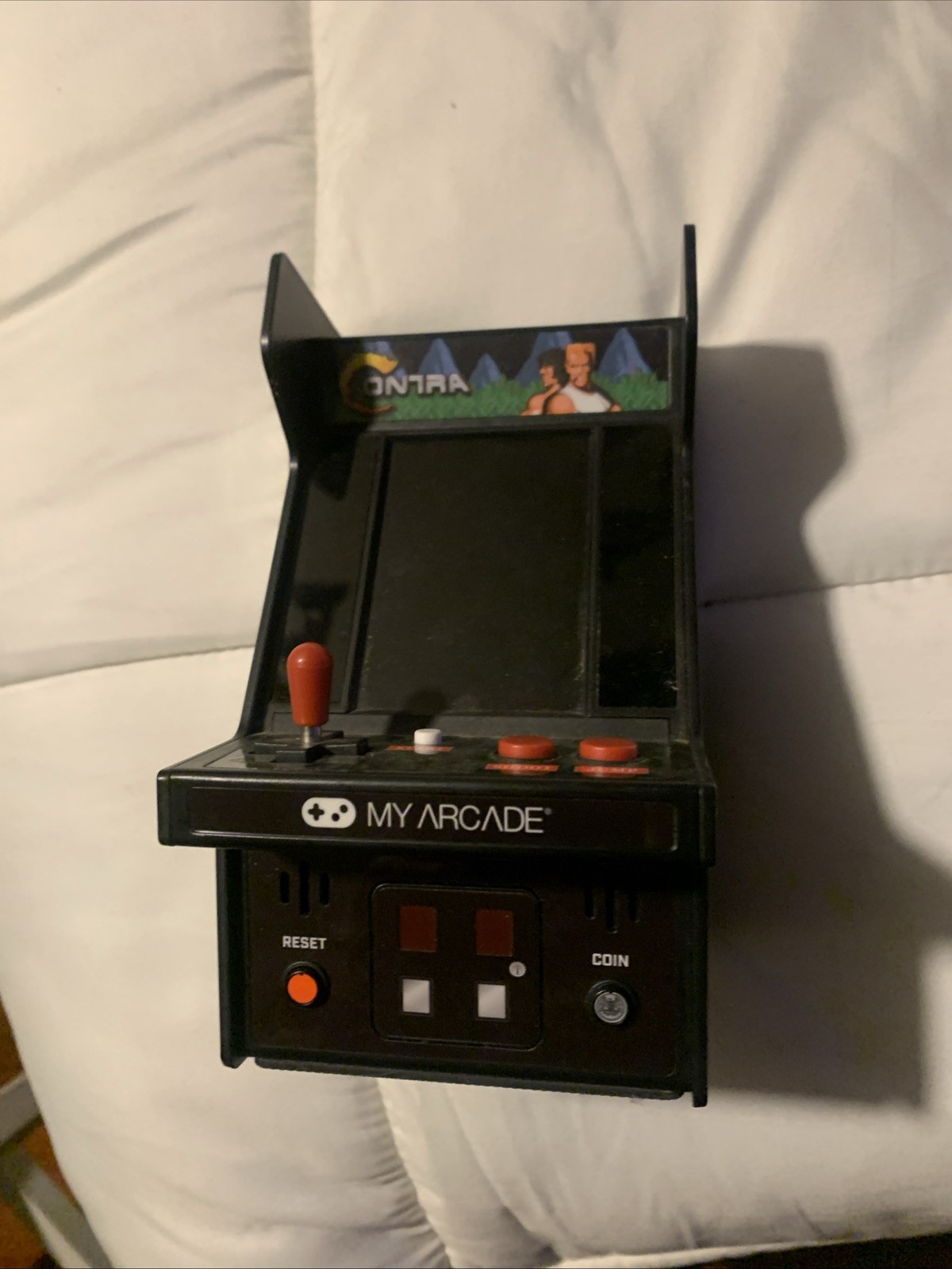 RETRO ARCADE CONTRA Micro Player My Arcade Video Game Brand New Tabletop