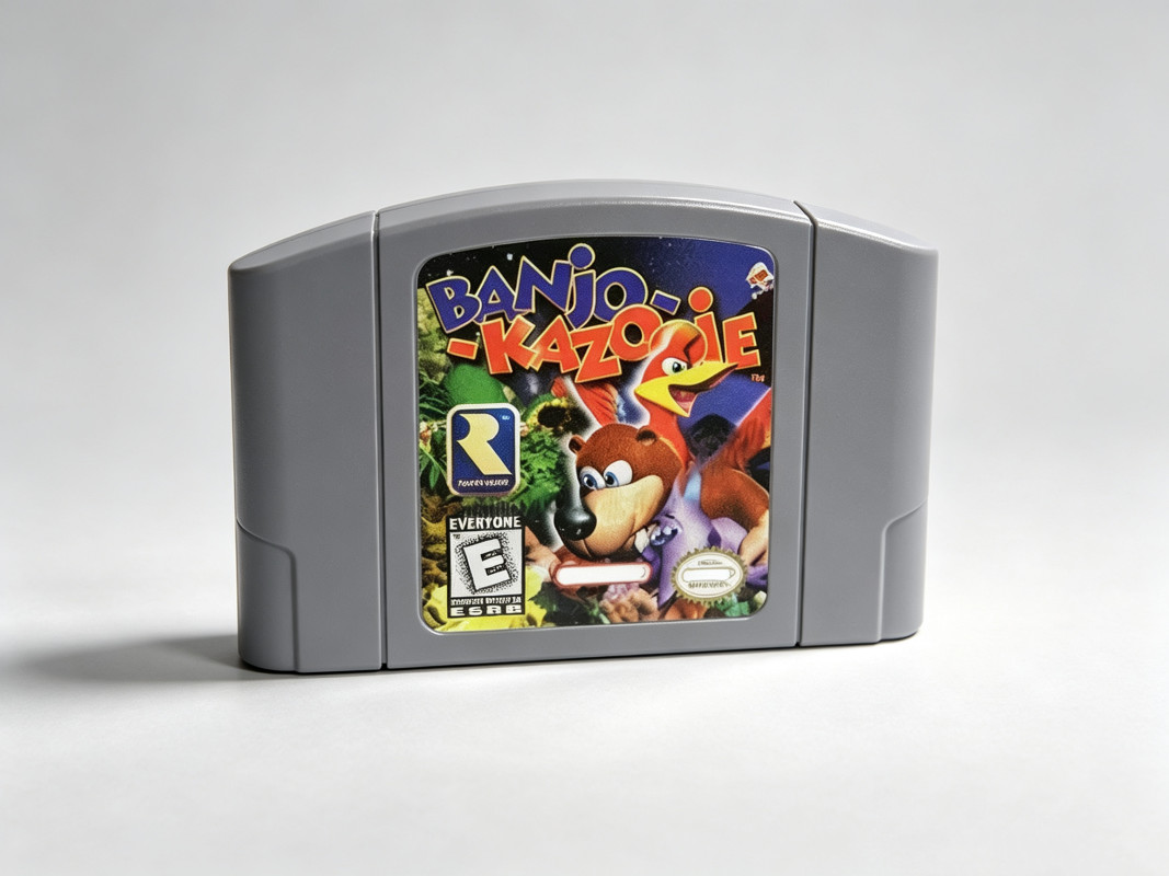 BANJO-KAZOOIE for Nintendo 64 N64 Game Cartridge Retro Game Tested Working