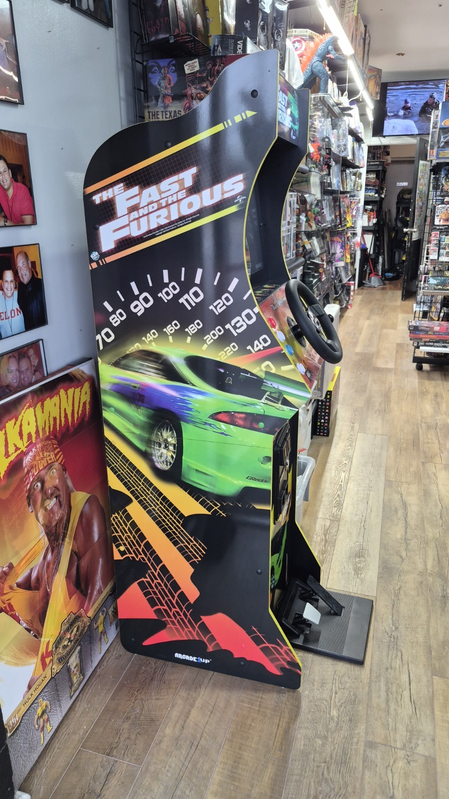 Arcade1up The Fast & The Furious Deluxe MoARCADE GAME Drift Home Arcade Cabinet