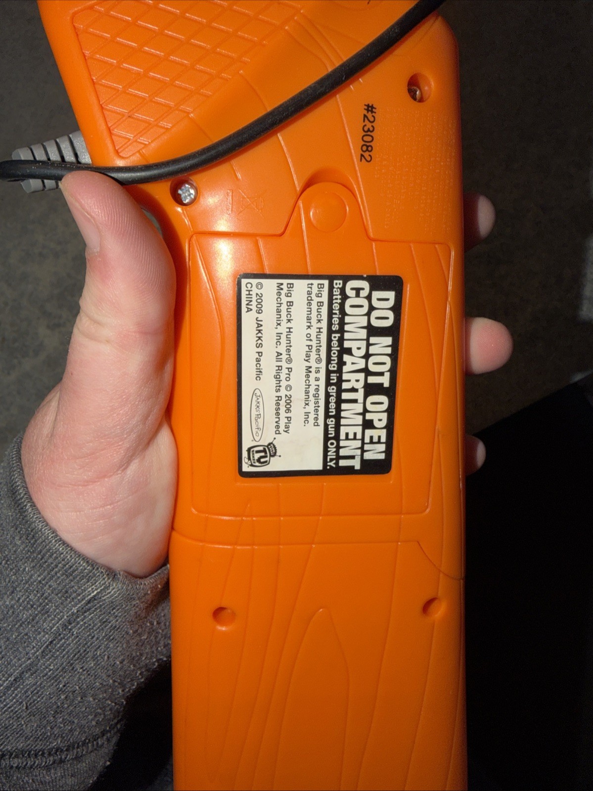 Big Buck Hunter Pro Plug & Play Replacement Orange Gun ONLY (No Sensor Included)