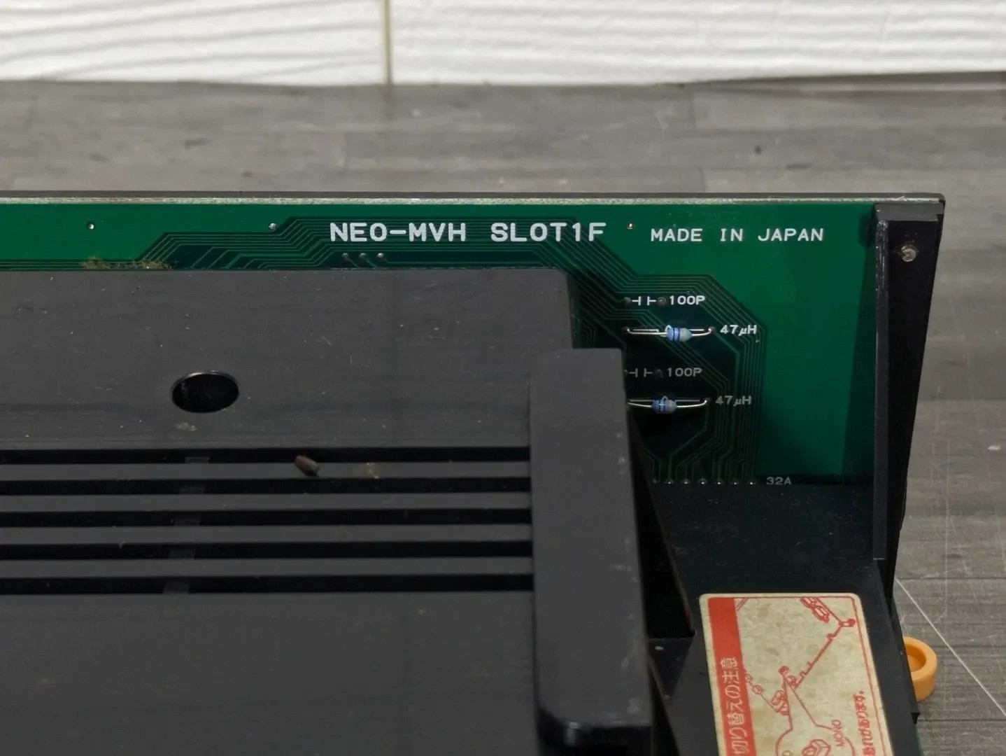 SNK MVS NEO GEO Real Bout Fatal Fury Special Cartridge w/NEO-MVH SLOT1F JAMMA