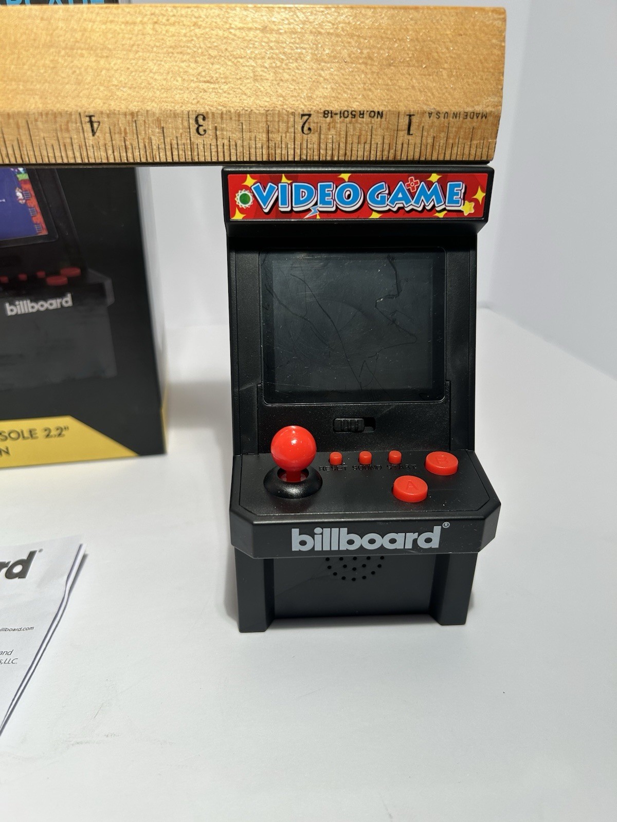 Billboard 8-Bit Mini Arcade Game Machine 240-in-1 with Box