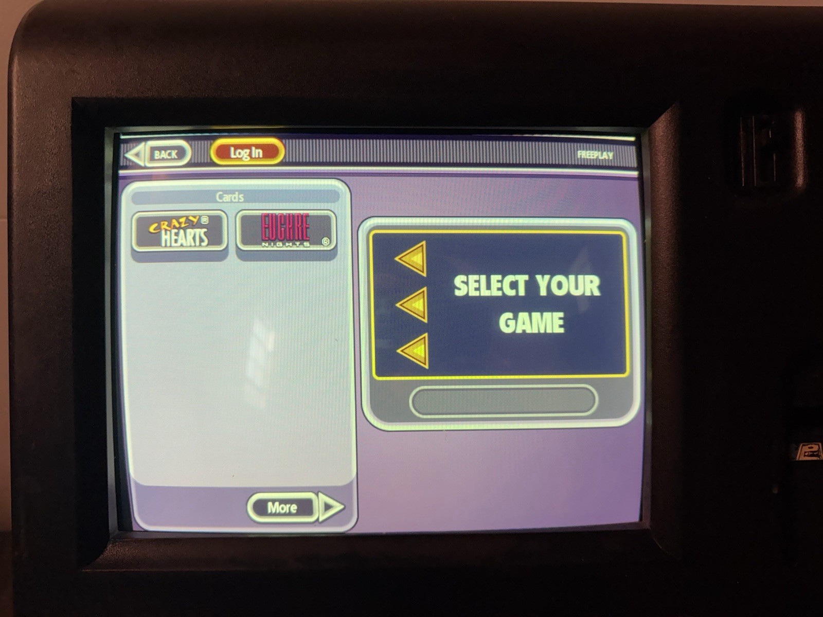 2008 Merit Megatouch Force Radion Bartop Touchscreen Arcade Game