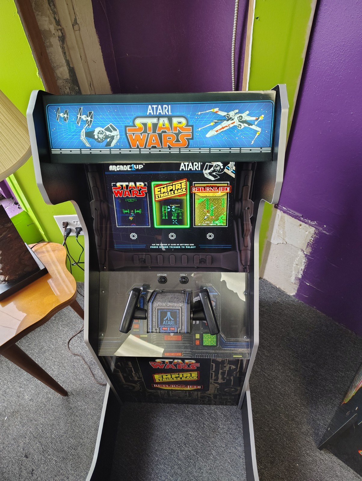 Arcade 1up STAR WARS LE w/Bench Seat – TMNT – MK2 – Street Fighter 2 Final fight