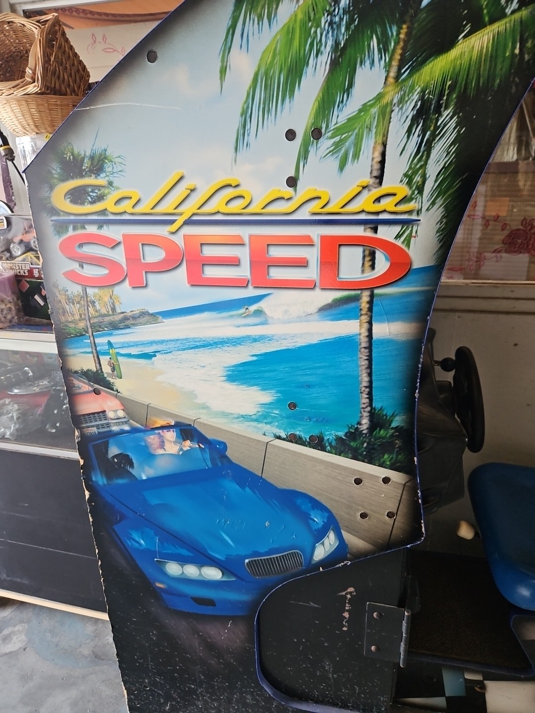 Atari California Speed Arcade Game Logic Board 1998 PCB