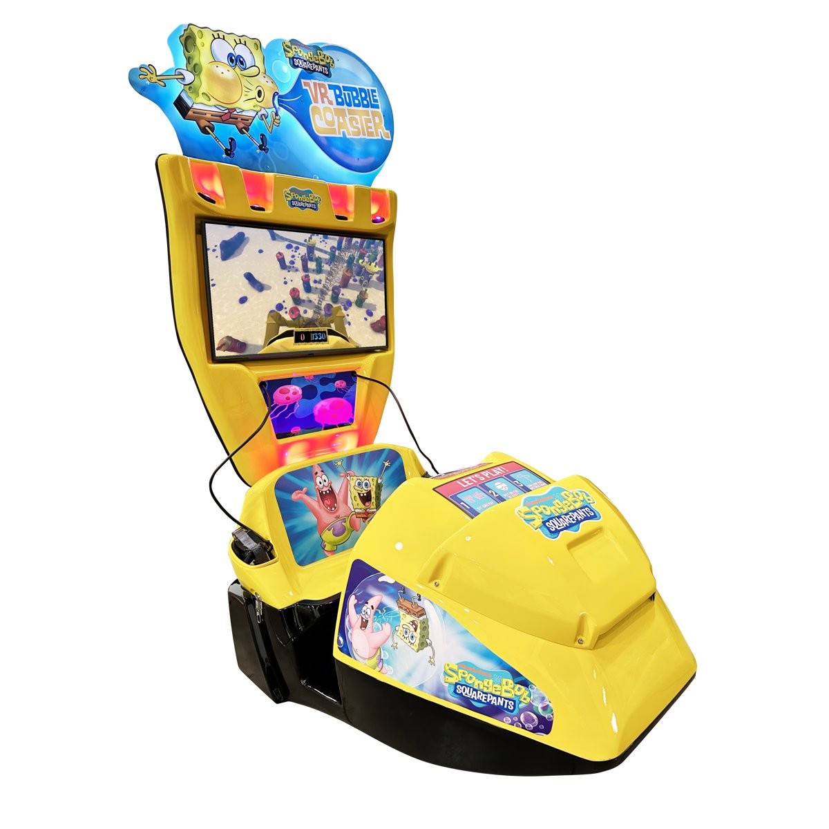 Andamiro SpongeBob VR Bubble Coaster Arcade Driving Game