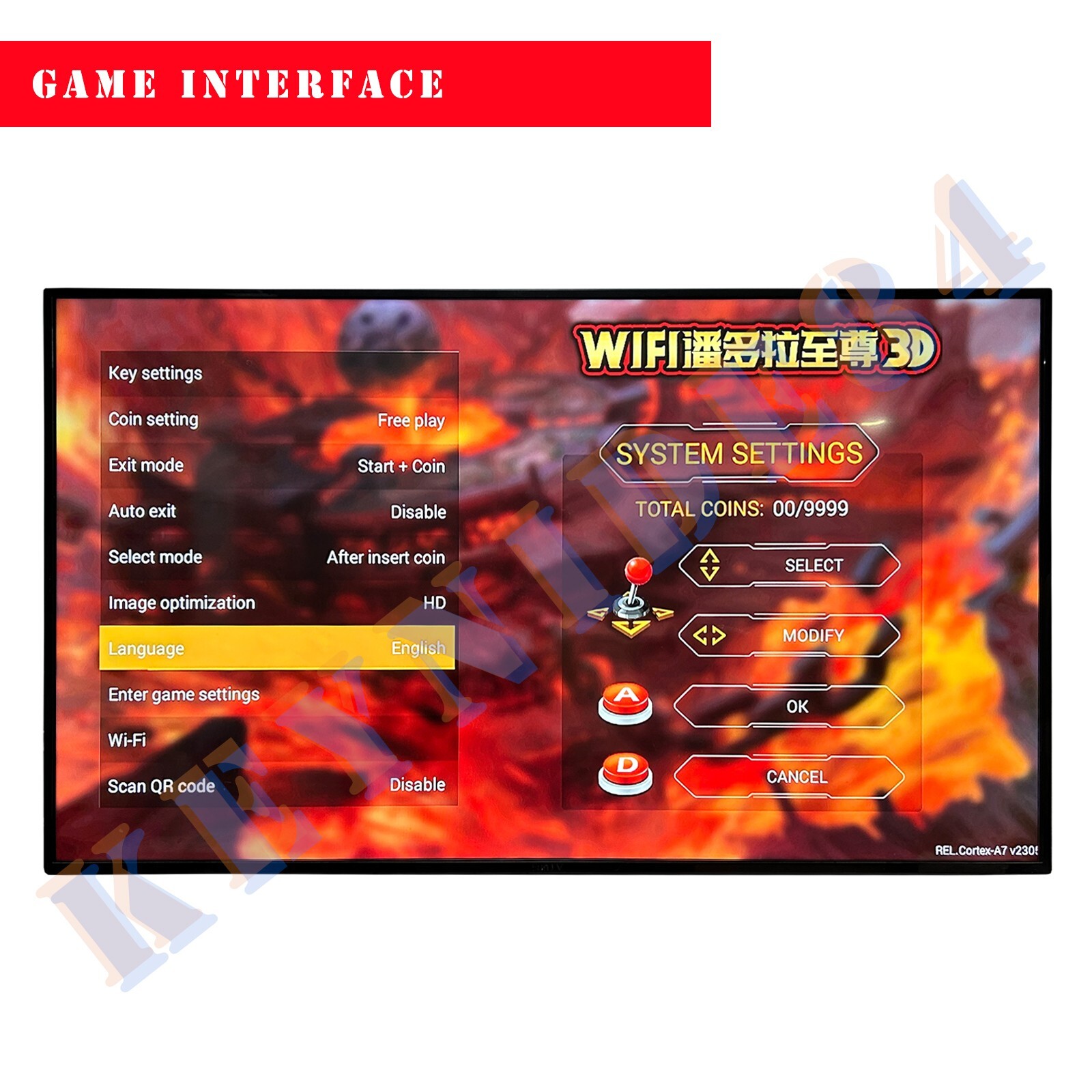23000 Games Pandora 3D WiFi All Metal Extended Game Console Arcade Sticks Retro