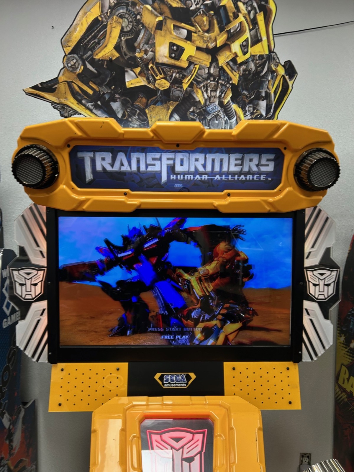 Transformers Arcade Shooting Game by SEGA – 42” HD Gun Action Machine