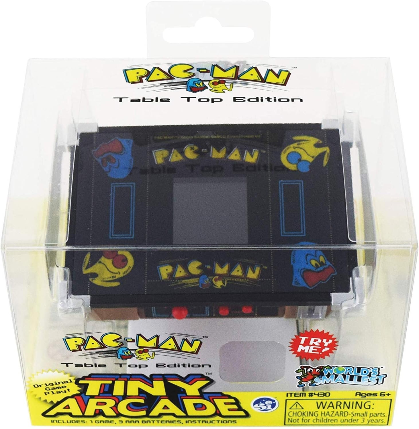 Compact Tabletop Arcade Game 4 x 3 x 2 Inches Ideal Gift for Gamers Ages 8 Plus