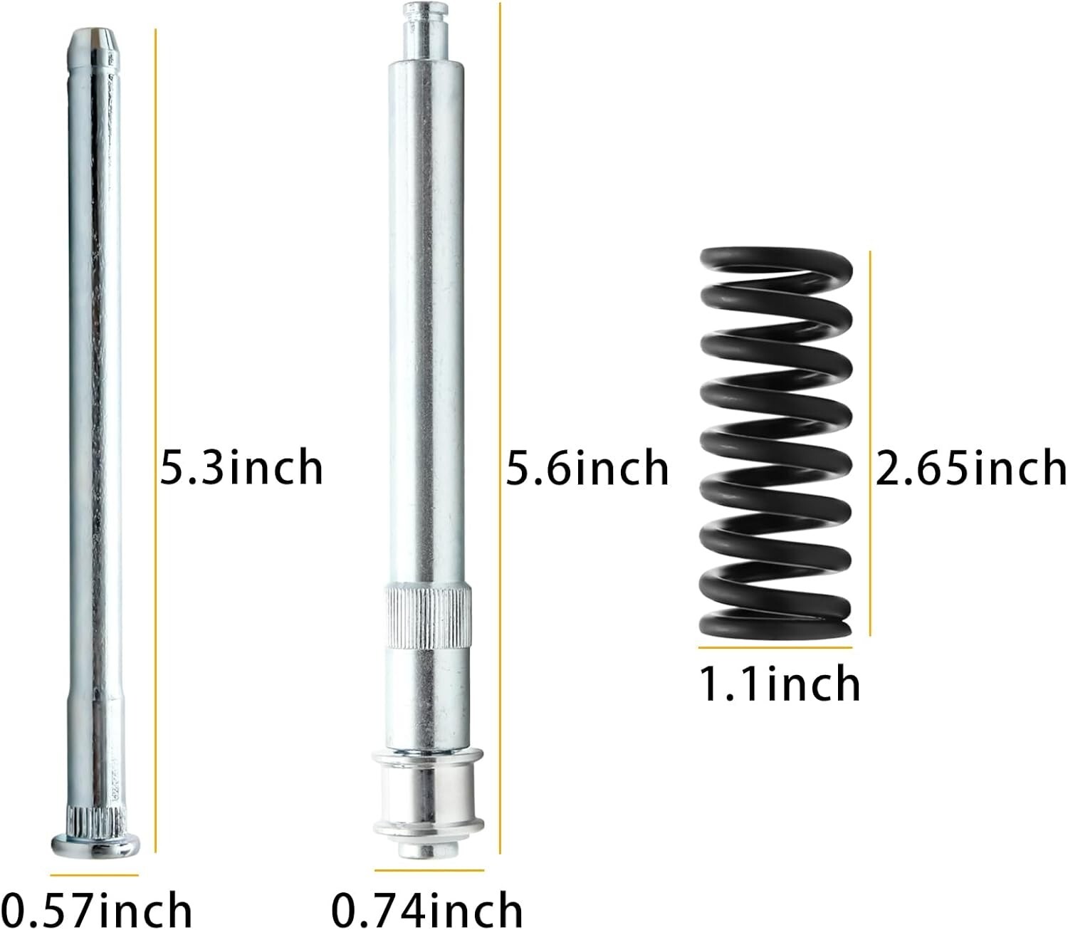 Complete Door Hinge Roller Pin & Bushing Kit for 1988-1999 Chevy/GMC Trucks