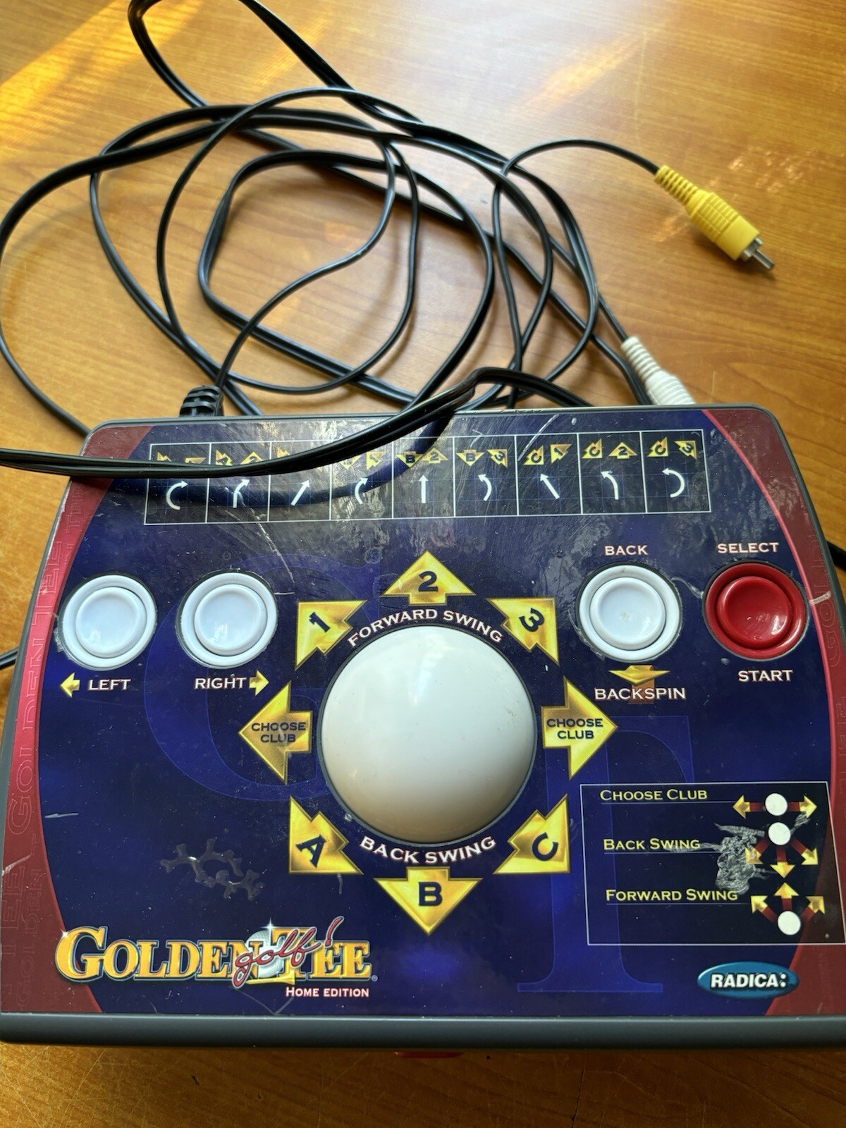 Golf Home Edition Golden Tee Radica Plug And Play Classic TV Game Arcade PARTS?