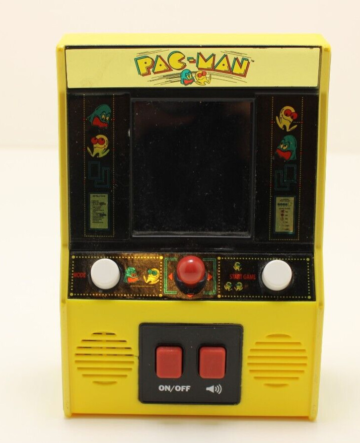 2020 Gold Label Pac-Man Mini Arcade Classic Video Game Bandai Namco #09530 Works